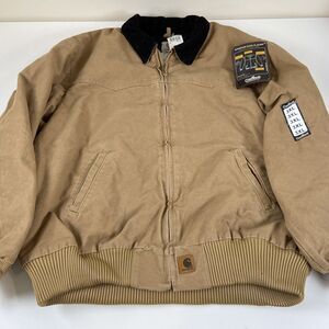 Carhartt J14 Camel Santa Fe Quilt Lined Sandstone Jacket Size 3XL Vintage NWT